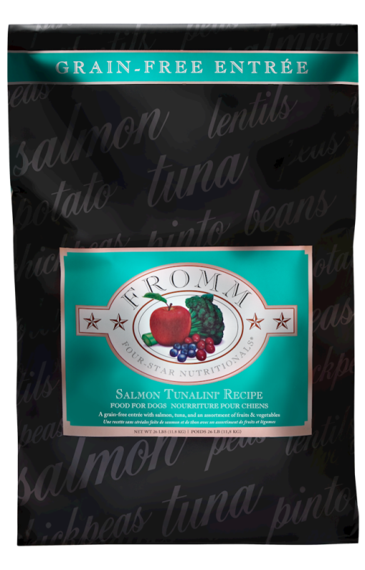Fromm Four-Star Dry Dog Food, Salmon Tunalini, 26-lb