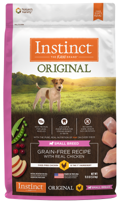 Instinct Original Dry Dog Food, Small Breed, Chicken, 11-lb
