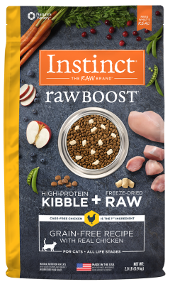 Instinct Raw Boost Dry Cat Food, Chicken, 2-lb