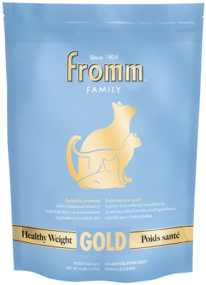 Fromm Gold Dry Cat Food, Healthy Weight, 4-lb
