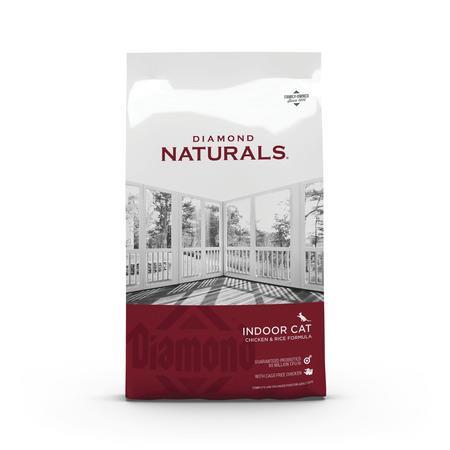 Diamond Naturals Dry Cat Food, Indoor, Chicken & Rice, 6-lb
