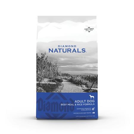 Diamond Naturals Dry Dog Food, Adult, Beef & Rice, 40-lb