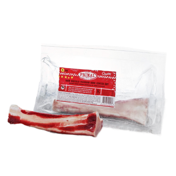 Primal Frozen Buffalo Marrow Bones (2" 6pk)