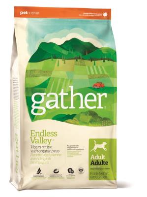 Gather Dry Dog Food, Adult, Endless Valley Vegan, 16-lb