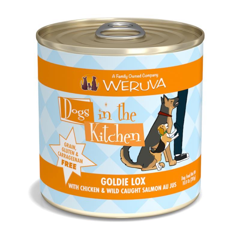 Dogs in the Kitchen Originals Canned Dog Food, Goldie Lox, Chicken & Salmon, 10-oz