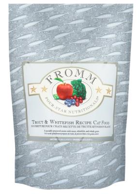 Fromm Four-Star Dry Cat Food, Trout & Whitefish, 4-lb