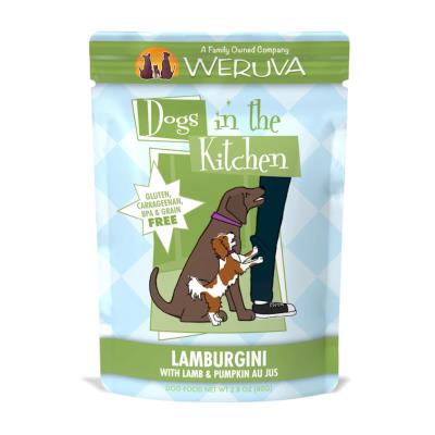 Dogs in the Kitchen Originals Wet Dog Food, Lamburgini, Lamb & Pumpkin, 2.8-oz