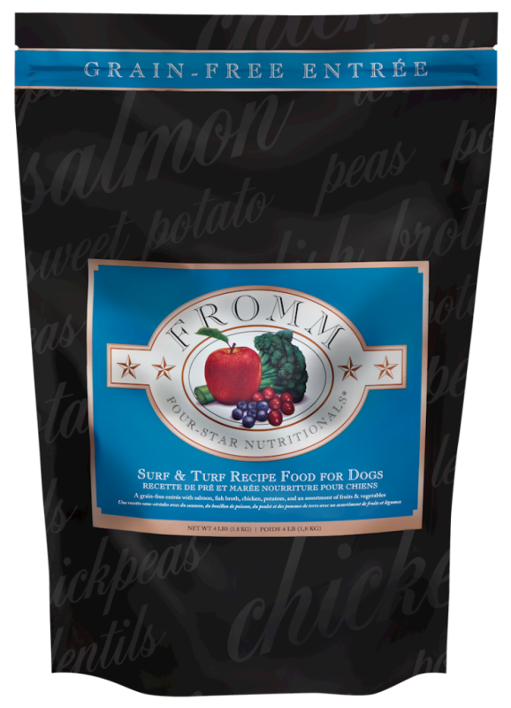 Fromm Four-Star Dry Dog Food, Surf & Turf, 4-lb