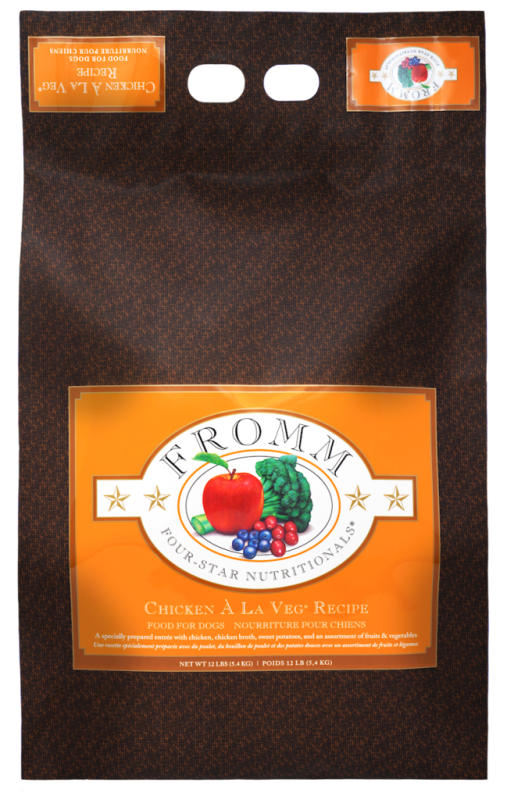 Fromm Four-Star Dry Dog Food, Chicken A La Veg, 12-lb