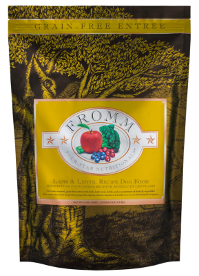 Fromm Four-Star Dry Dog Food, Lamb & Lentil, 4-lb