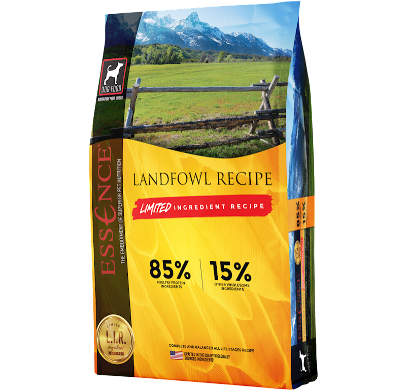 Essence LIR Dry Dog Food, Landfowl, 12.5-lb