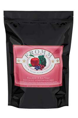 Fromm Four-Star Dry Dog Food, Salmon A La Veg, 5-lb