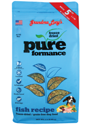 Grandma Lucy's Pureformance Fish Freeze-Dried Dog Food, 1-lb