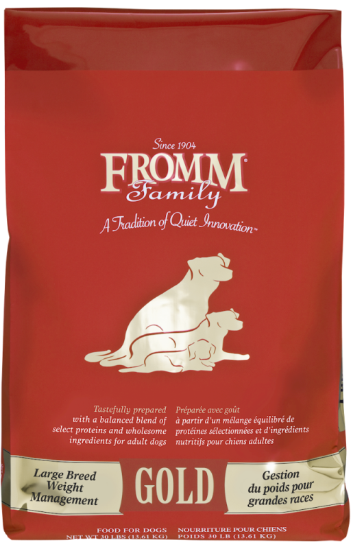 Fromm Gold Dry Dog Food, Large Breed Weight Management, 30-lb