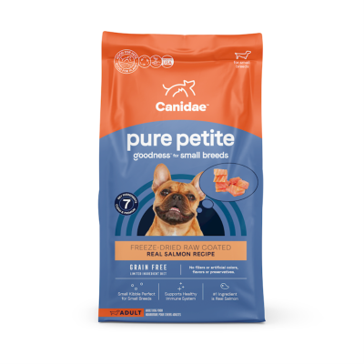 Canidae Pure Petite Grain Free Dry Dog Food, Salmon, 10-lb