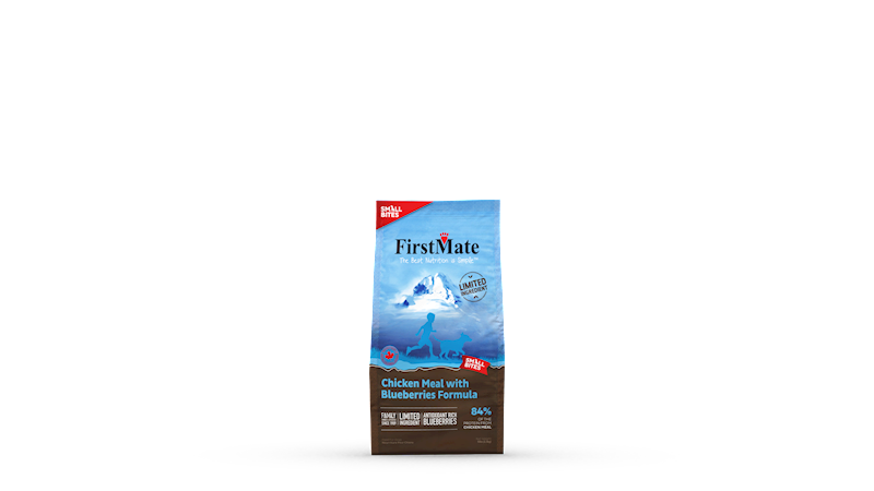 FirstMate Grain-Free Dry Dog Food, Small Bites, Chicken, 5-lb