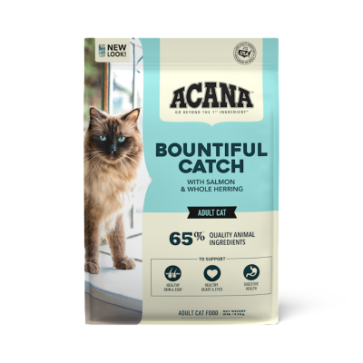 Acana Dry Cat Food, Bountiful Catch, 10-lb