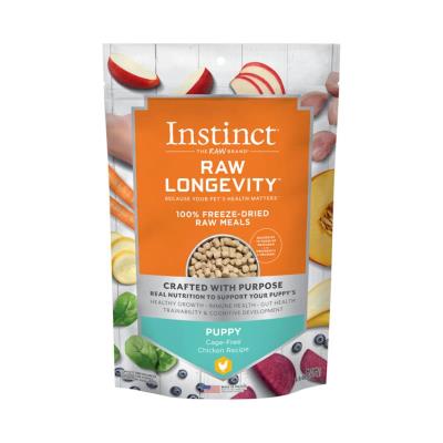 Instinct Longevity Raw Freeze-Dried Dog Food, Puppy, Chicken, 9.5-oz