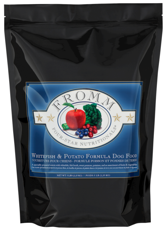 Fromm Four-Star Dry Dog Food, Whitefish & Potato, 5-lb