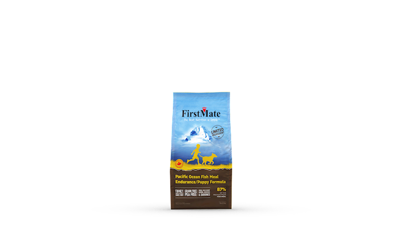 FirstMate Grain-Free Dry Dog Food, Endurance/Puppy, Ocean Fish, 5-lb