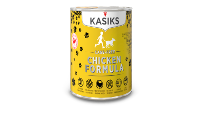 Kasiks Grain-Free Canned Dog Food, Chicken, 12.2-oz