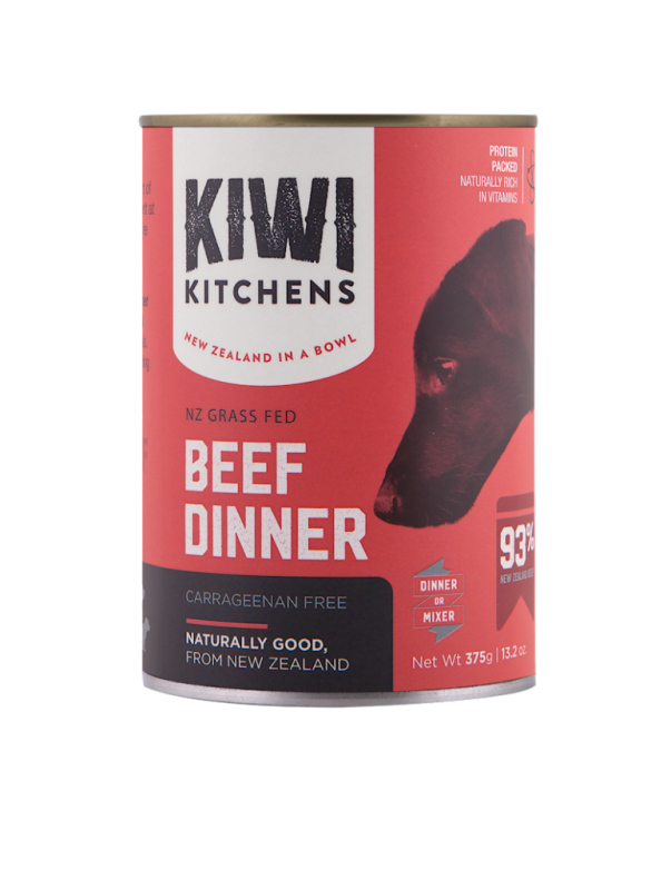Kiwi Kitchens Beef Dinner Wet Dog Food, 13.2-oz