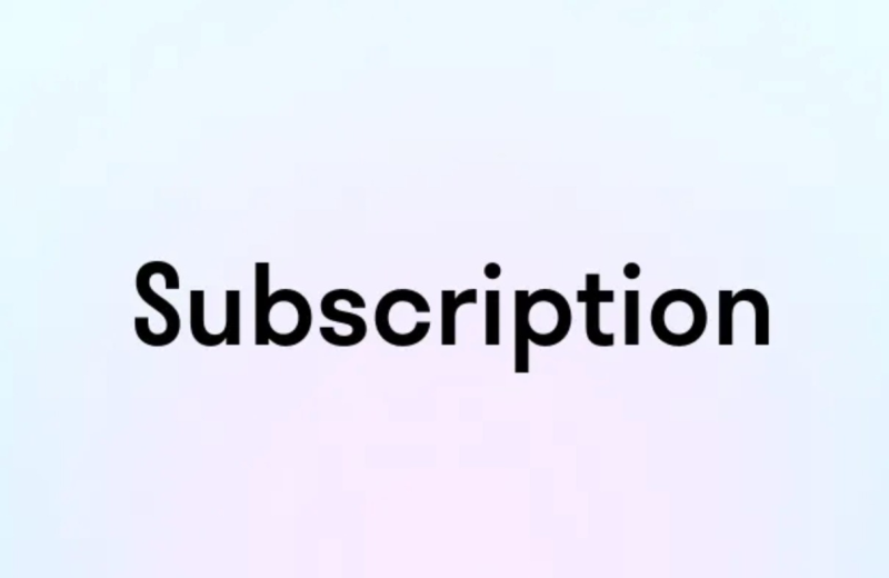 Subscription