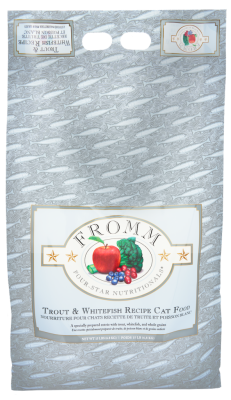 Fromm Four-Star Dry Cat Food, Trout & Whitefish, 15-lb