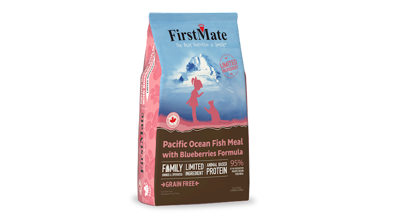 FirstMate Grain-Free Dry Cat Food, Ocean Fish, 3.96-lb