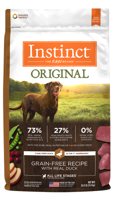Instinct Original Dry Dog Food, Duck, 20-lb