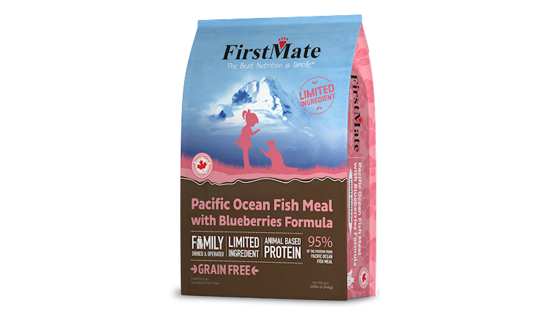 FirstMate Grain-Free Dry Cat Food, Ocean Fish, 10-lb