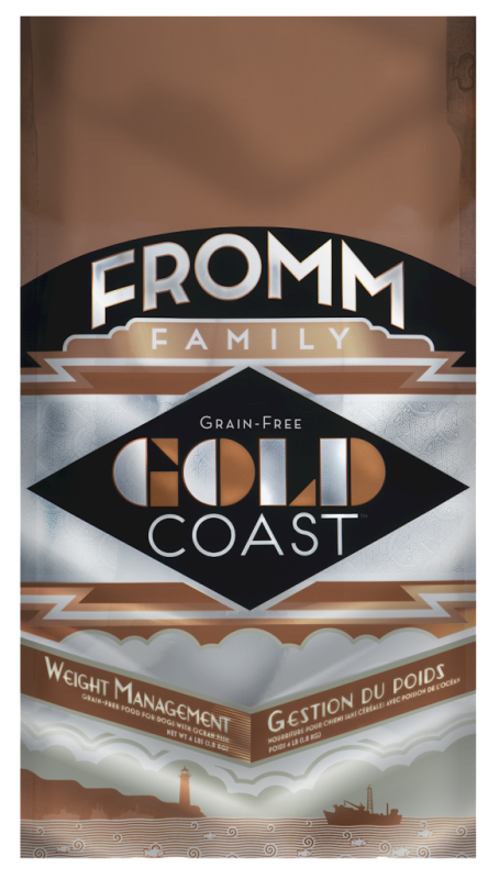 Fromm Gold Coast Dry Dog Food, Weight Management, 4-lb