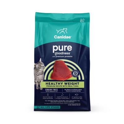 Canidae Pure Grain Free Dry Cat Food, Indoor, Tuna, 5-lb