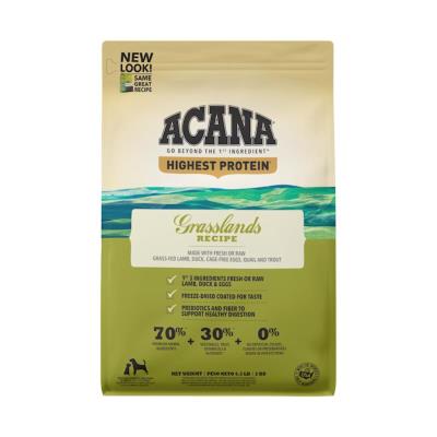 Acana Grain-Free Dry Dog Food, Grasslands, 4.5-lb