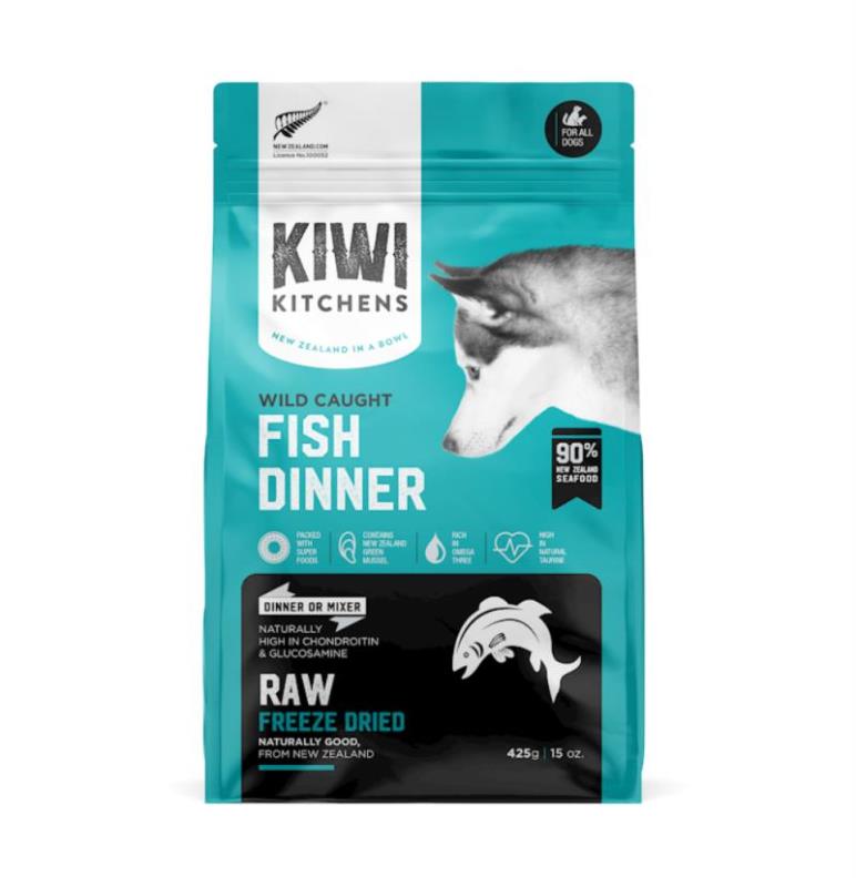Kiwi Kitchens Freeze Dried White Fish Dinner, 15-oz