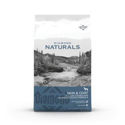 Diamond Naturals Dry Dog Food, Skin & Coat, Salmon, 30-lb