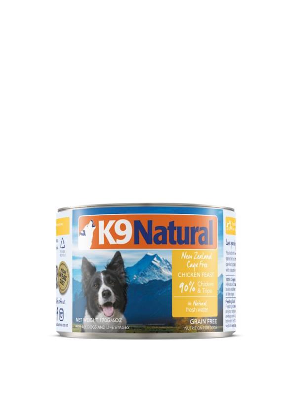K9 Natural Chicken Feast Canned Dog Food, 6-oz