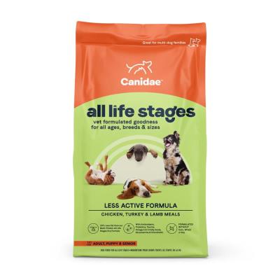 Canidae All Life Stages Dry Dog Food, Less Active, Chicken Turkey & Lamb, 5-lb