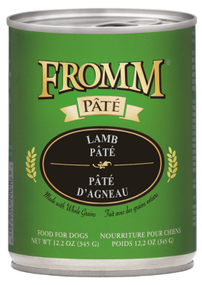 Fromm Pate Canned Dog Food, Lamb, 12.2-oz