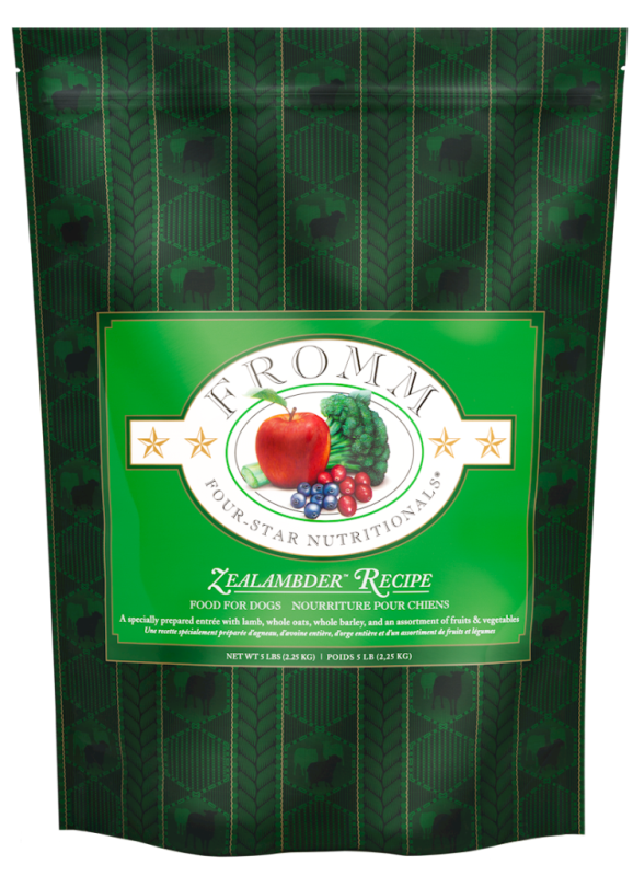 Fromm Four-Star Dry Dog Food, Zealambder, 5-lb
