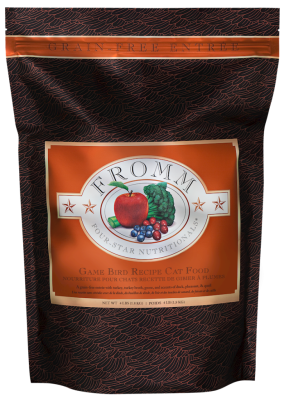 Fromm Four-Star Dry Cat Food, Game Bird, 4-lb