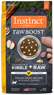 Instinct Raw Boost Dry Cat Food, Chicken, 5-lb