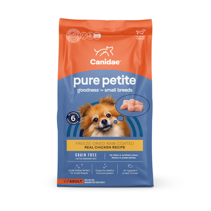 Canidae Pure Petite Grain Free Dry Dog Food, Chicken, 10-lb