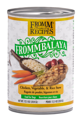 Fromm Frommbalaya Canned Dog Food, Chicken, Vegetable, & Rice Stew, 12.5-oz