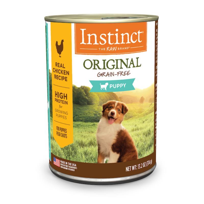 Instinct Original Canned Dog Food, Puppy, Chicken, 13.2-oz