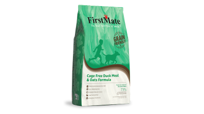 FirstMate Grain Friendly Dry Dog Food, Duck & Oats, 5-lb