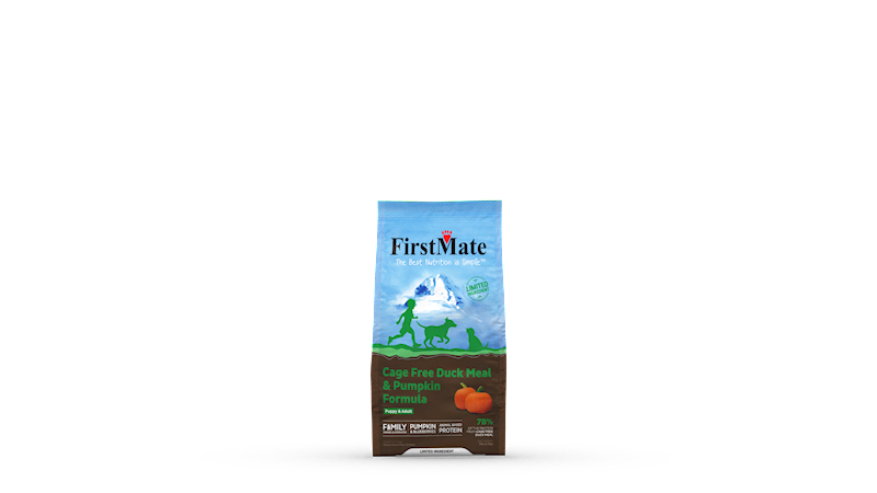 FirstMate Grain-Free Dry Dog Food, Duck, 5-lb
