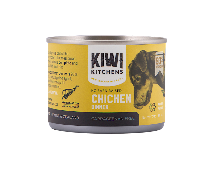 Kiwi Kitchens Chicken Dinner Wet Dog Food, 6-oz