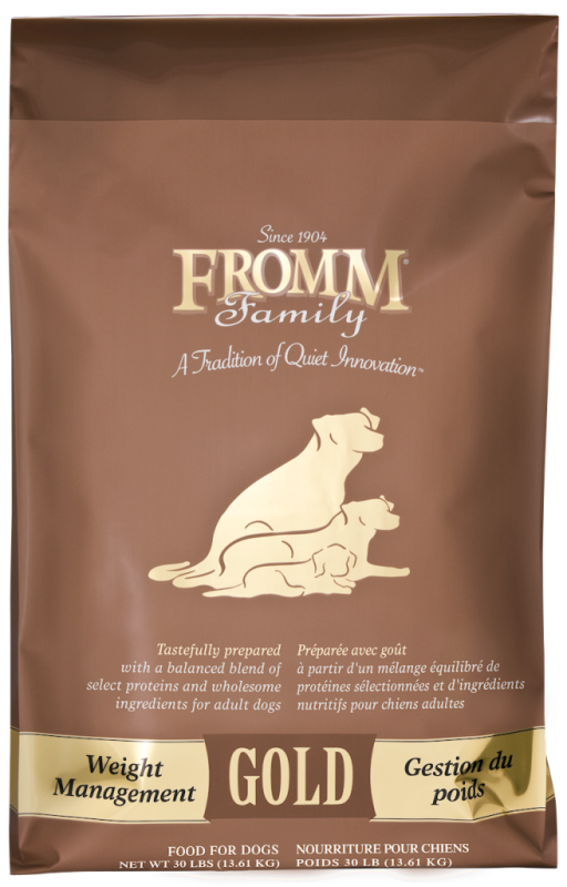 Fromm Gold Dry Dog Food, Weight Management, 30-lb
