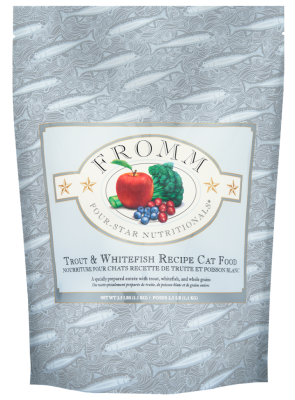 Fromm Four-Star Dry Cat Food, Trout & Whitefish, 2.5-lb